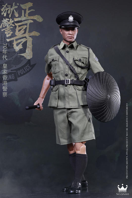 Warrior Model 1/6 80年代 皇家香港警察 Warrior Model 1/6 80年代皇家香港警察警員宋子傑SN009 接單