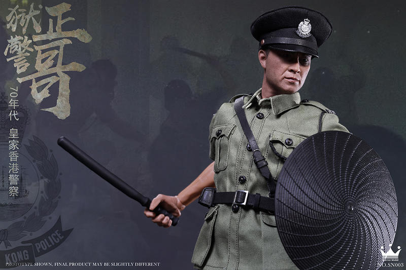 Warrior Model 新品： 1/6 70年代皇家香港警察獄警- 正哥（#NO
