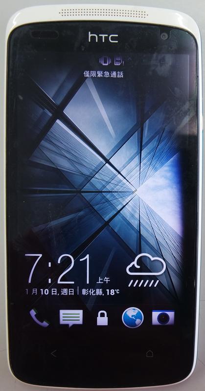 3G版HTC Desire 500白色(故障機俗俗賣)