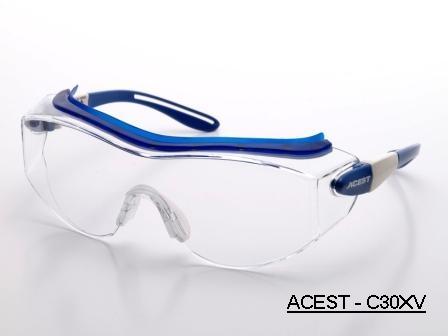【ACEST 專業安全防護眼鏡】 台灣製造防護眼鏡(C30RV/XV)高效VF-P防霧安全眼鏡護目鏡(眼鏡可一起併用)