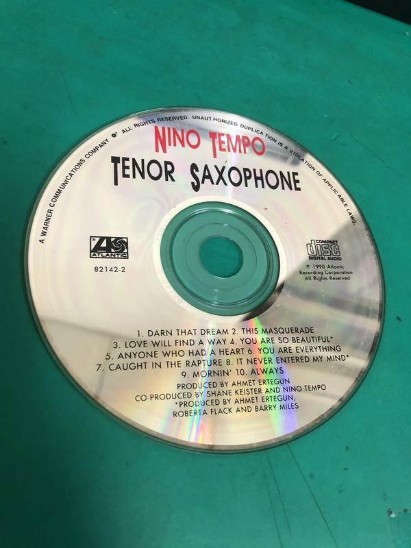 二手裸片CD Nino Tempo&#65295;Tenor Saxphone <G49>