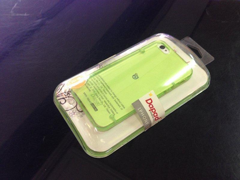*V&C潮流*原廠DAPAD APPLE iPhone5S iPhone 5S 綠雙料背蓋 雙色保護殼 水晶殼 保護套 手機殼 可加購螢幕保護貼60起