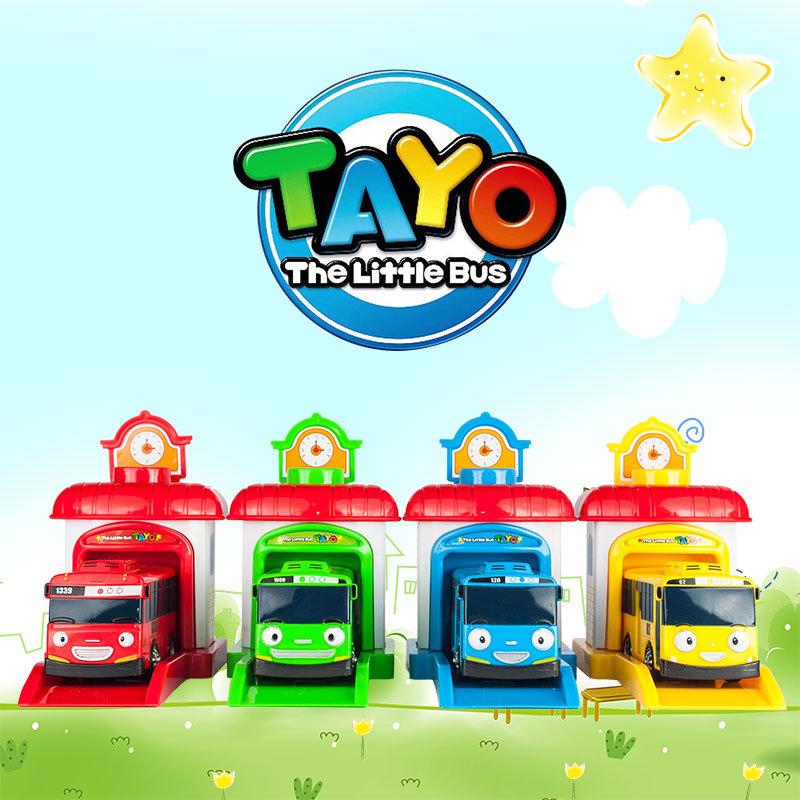 TAYO小巴士 彈射車 車門可開 有四種顏色有挑選