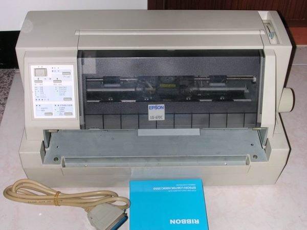 {高屏科技}2手 EPSON STYLUS LQ-670C 點陣式印表機賣場內有多款. .印表機維修
