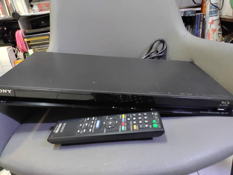 SONY BDP-S370 高階藍光DVD播放機 二手良品 讀取播放遙控都正常 無遙控 缺光碟外蓋