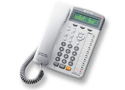 東訊TECOM SD-7710E X 10key背光顯示型話機