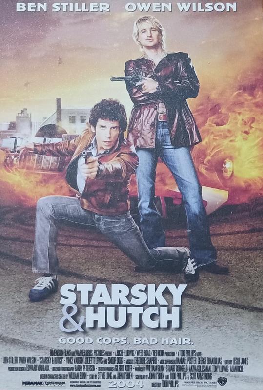 C電影酷卡明信片 警網雙雄 Starsky & Hutch 班史提勒 歐文威爾森