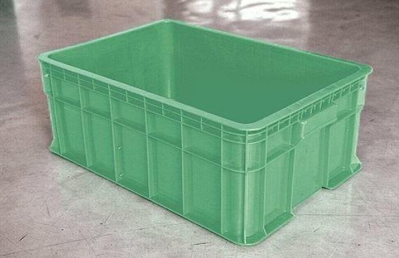 四格儲運箱615*420*240mm-塑膠籃 塑膠箱 密狀儲運箱 搬運箱 工具箱 倉儲箱 週轉箱 物流箱【富晴塑膠】