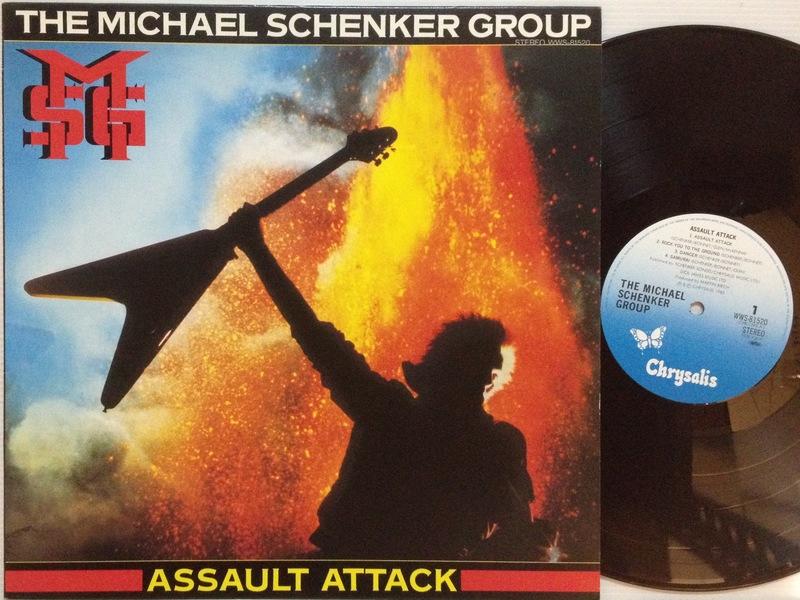 先行一車/西洋/  The Michael Schenker Group - Assault Attack