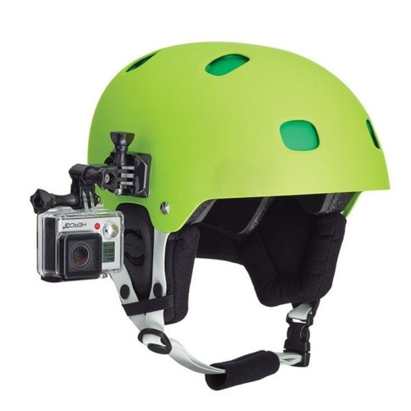 GP18 頭盔側面拍攝套裝 側拍套裝 安全帽支架 行車紀錄器 超黏 紅色3M膠 GoPro SJ4000