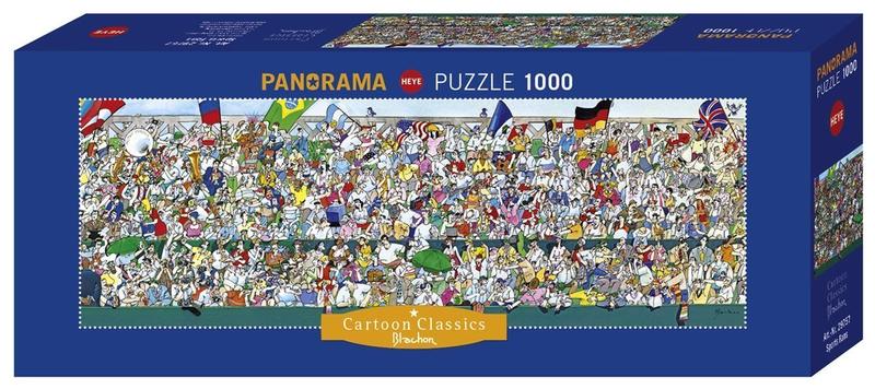 海德堡 現貨德國 HEYE 1000片拼圖 Panorama puzzle 運動迷 藝術家 Blachon #29757