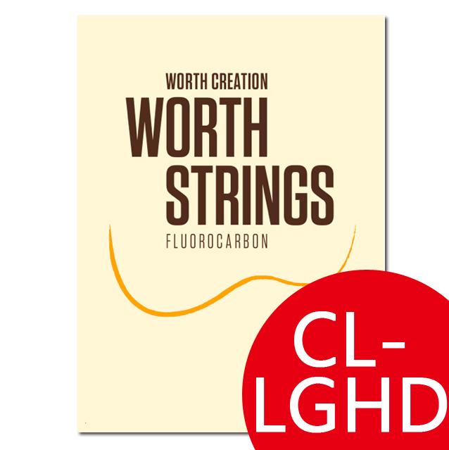 《小山烏克麗麗》日本頂級Worth strings 21"&23"烏克麗麗套弦 LOW-G 透明軟弦 CL-LGHD