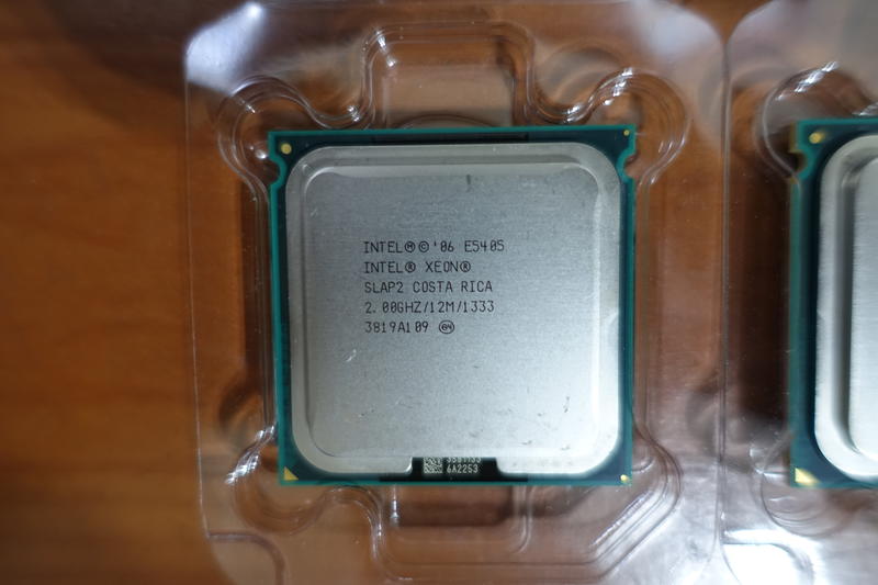 『直購價 60 元』Intel Xeon E5405 2.0G 12M 1333 771 原版未上貼片 四核心 CPU