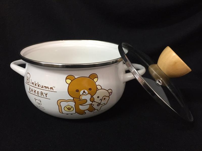 日本進口 三麗鷗出品 角落生物 拉拉熊 焦糖熊 懶懶熊 迷你湯鍋 個人湯鍋 可愛湯鍋 卡通造型湯鍋