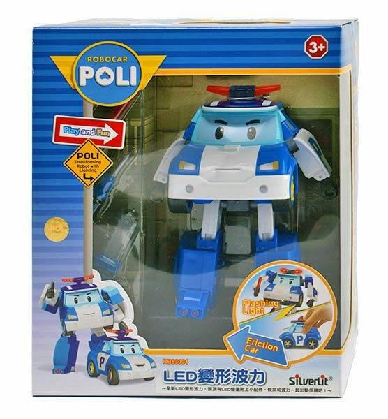 玳玳的玩具店 POLI / 波力 / 救援小英雄 / 5"LED變形波力/ 5吋 /變形系列 / 正版授權