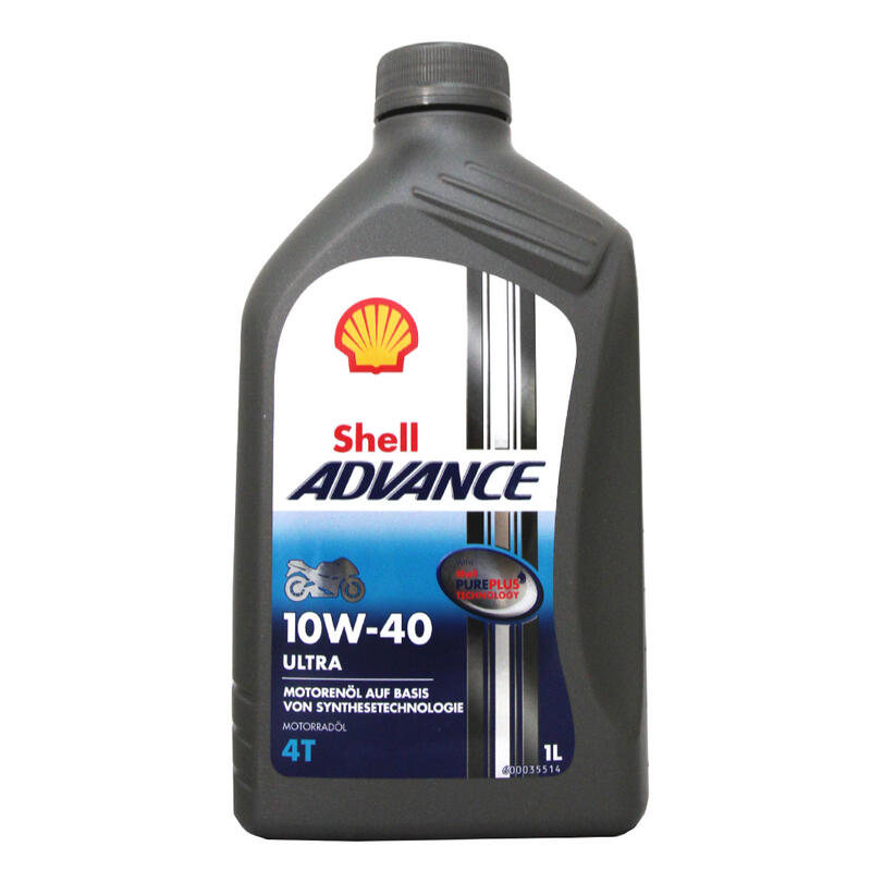 【易油網】Shell ADVANCE 4T 10W40 全合成機油