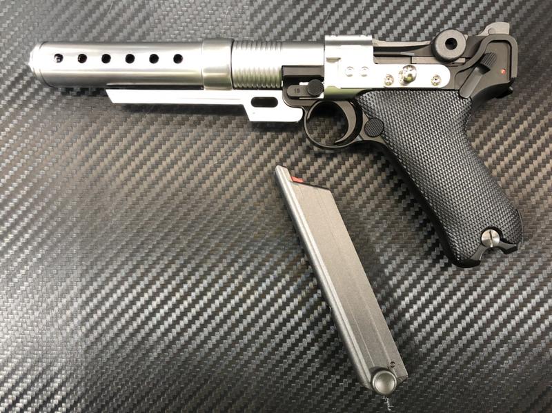 AW WE P08 手槍 瓦斯槍 星際大戰 STARS (魯格GBB槍BB彈玩具槍LUGER P-08二戰生存遊戲COS
