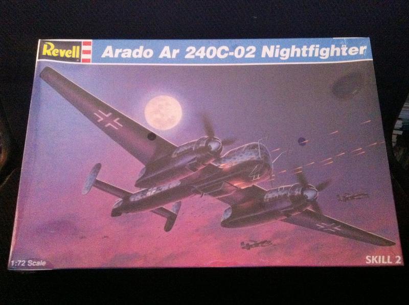 (Bestfong專屬下標區)Revell Arado Ar-240C-02德軍雙引擎夜間戰鬥機(1/72)