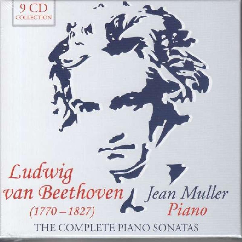 貝多芬鋼琴奏鳴曲全輯: Jean Muller 穆勒  9 CD 正版全新
