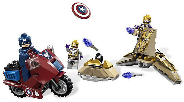 LEGO 樂高 超級英雄 系列 6865 Captain America's Avenging C(下標前請先詢問庫存)