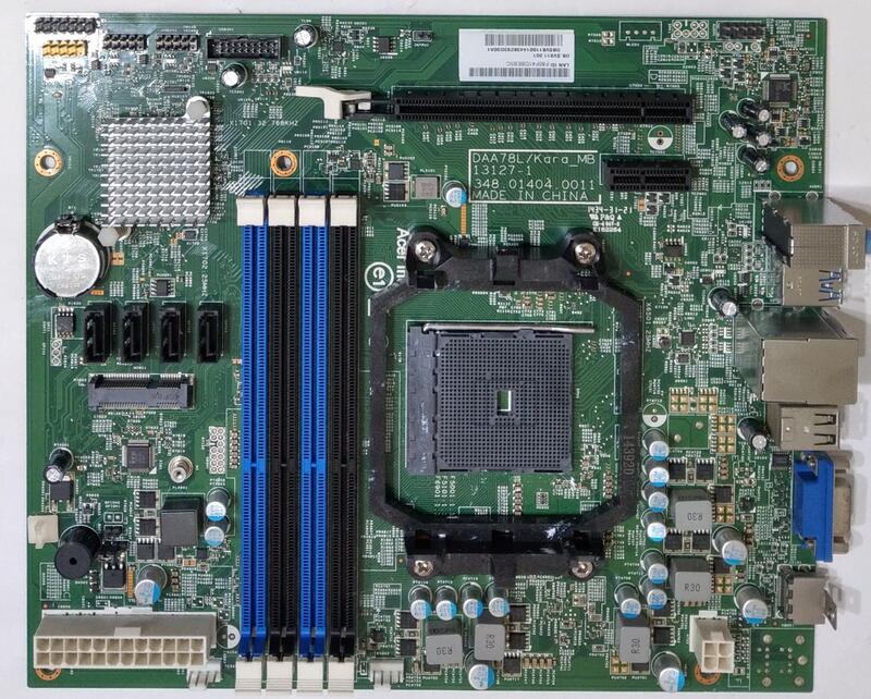 宏碁 Acer 桌機 ATC-120 主機板 DAA78L/Kara (AMD FM2+ 腳座) HDMI 內建序號