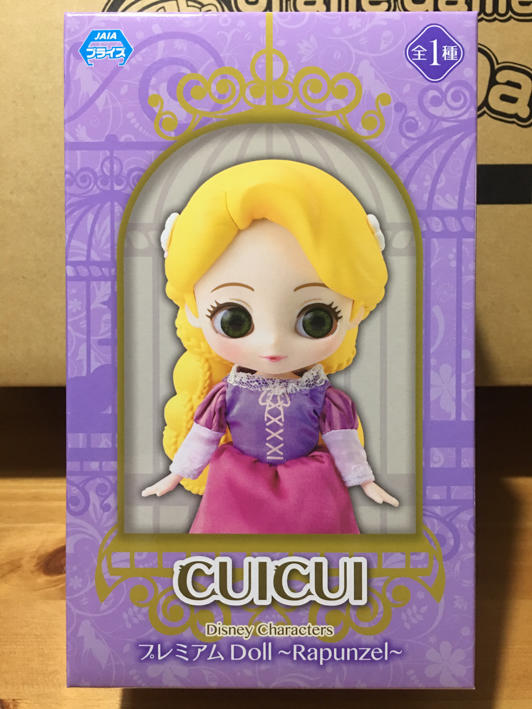 【日本 正版 景品】CUICUI 樂佩 長髮公主 魔髮奇緣 迪士尼 SEGA 公主 大眼 可動