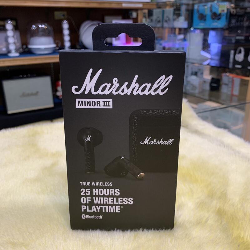現貨 全新原廠公司貨 保固18個月  Marshall Minor III 無線藍牙耳機 [視聽影訊]