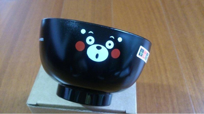 $199 /個 ~超人氣 日本製 日本限定 熊本熊  KUMAMON  嬰幼兒碗 (黑色)