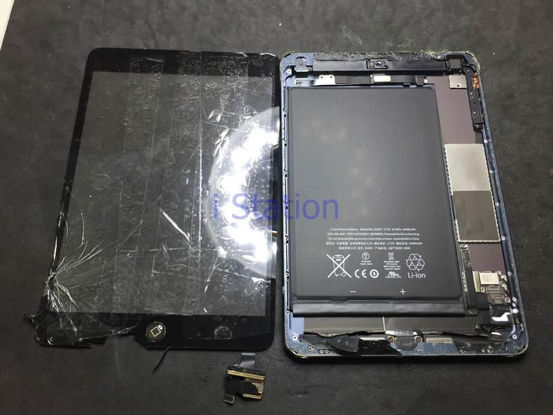 iPad Mini 2 3 4 代 平板摔機 玻璃破裂 觸控不良 液晶不顯示,平板專業維修