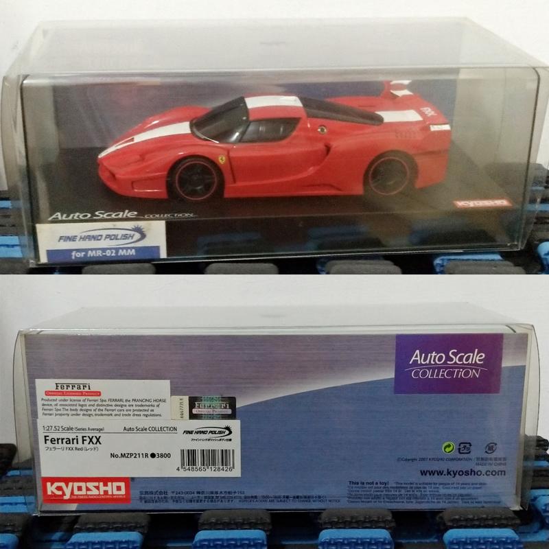 KYOSHO MINI-Z 車殼(MZX211R)Ferrari FXX (紅) MR03 MA020