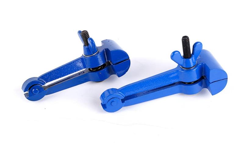 東方金工工具平價網~ 手虎鉗 固定鉗 (顏色隨機灰色，藍色)