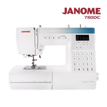 JANOME-日本車樂美電腦型縫紉機780DC(拼布.課程.縫紉)