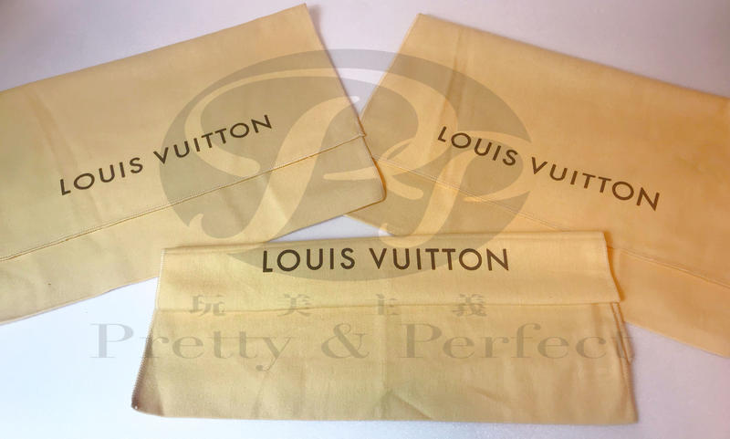 LV精品正版原廠長夾 皮夾 名片夾 防塵袋 Louis Vuitton原廠防塵袋 原廠帶回 信封式防塵袋