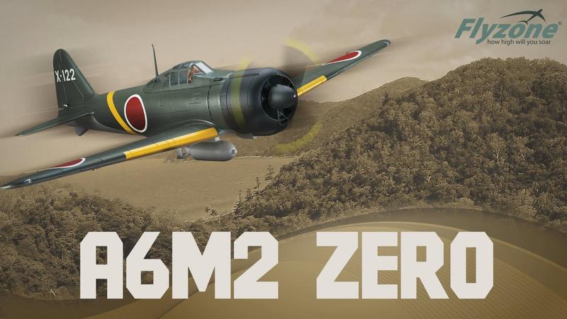 (飛恩航模) 美國 FLY ZONE 1145mm  A6M2 ZERO 零戰 PNP版 二戰名機 / 可投彈