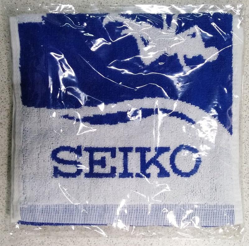 (全新) SEIKO 精工錶 運動毛巾