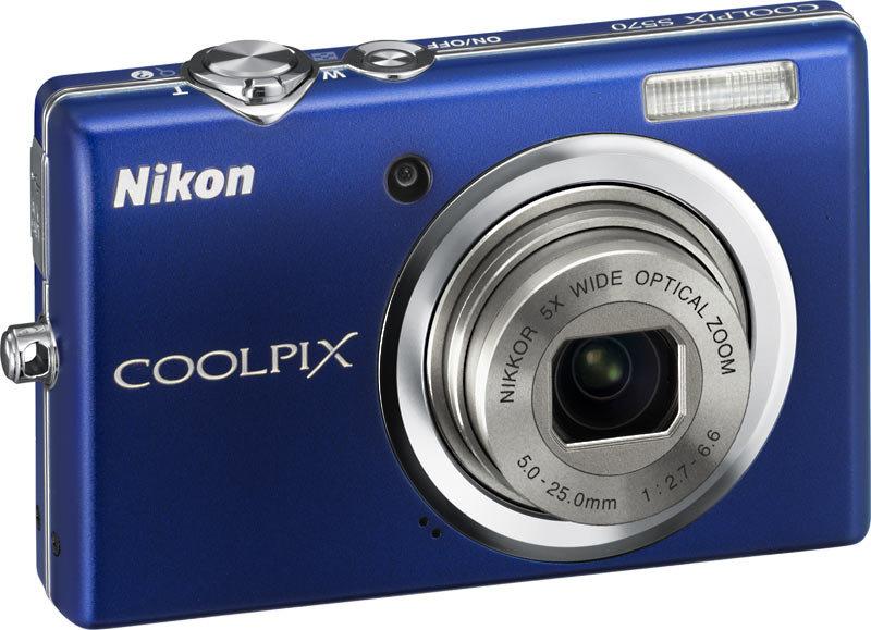 Nikon CoolPix S570 美顏微笑廣角數位相機(二手)  免運費!!!