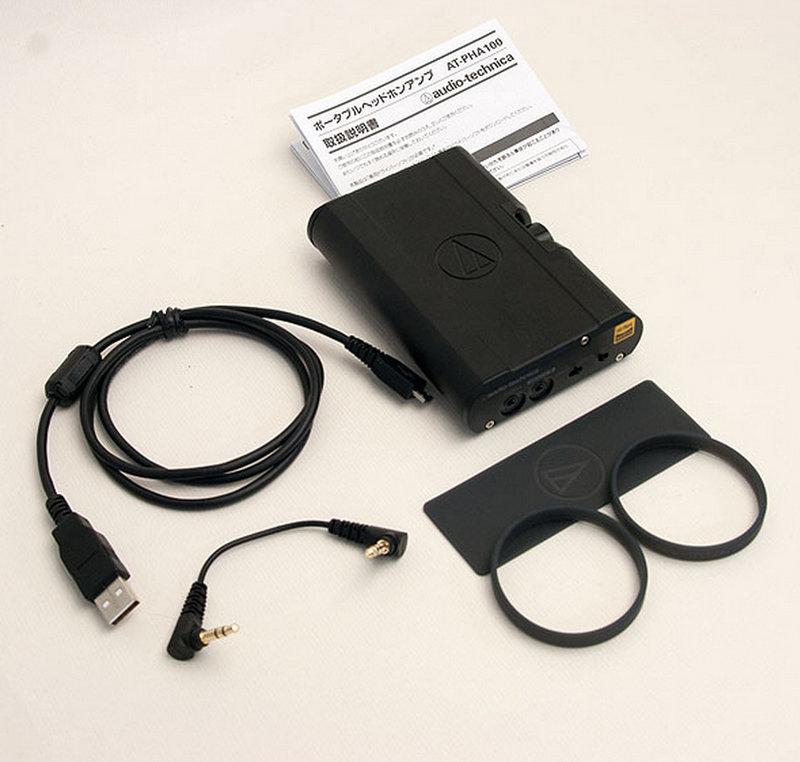 日本鐵三角Audio-Technica AT-PHA100 攜帶式耳機擴大機USB DAC DSD對應