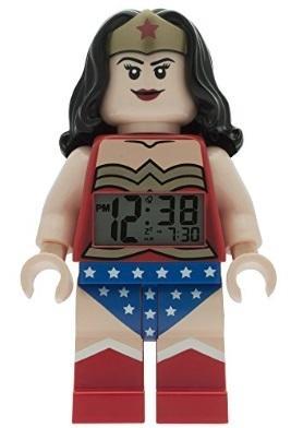 湯圓嬉遊趣-限時特價 LEGO樂高鬧鐘 SUPER HERO 超級英雄系列-神力女超人WONDER WOMAN