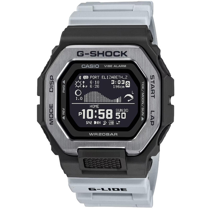 柒號本舖】CASIO 卡西歐G-SHOCK藍芽潮汐智慧錶# GBX-100TT-8 (台灣公司