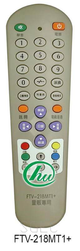 視紀音響 富及第 FTV-218MT1+吉普生 西屋 電視遙控器