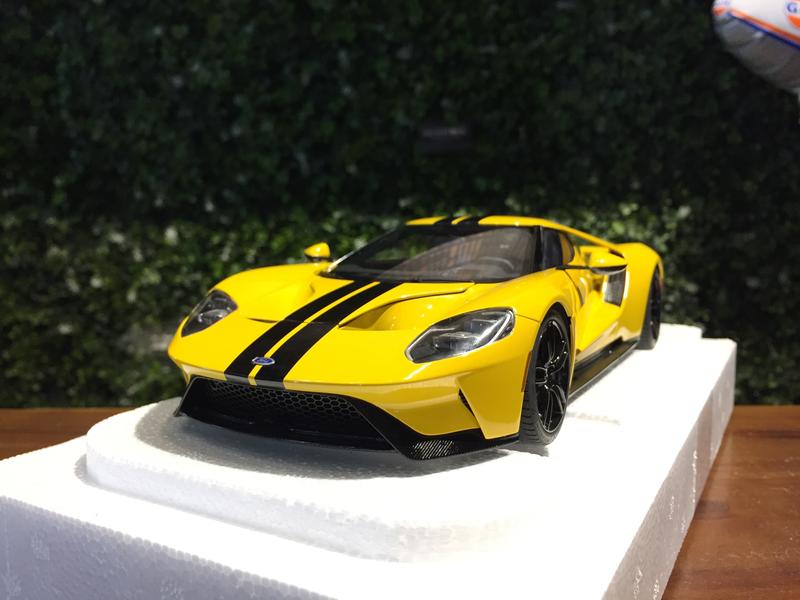 1/18 AUTOart Ford GT 2017 Yellow 72944【MGM】