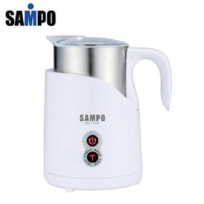 【SAMPO聲寶】 不鏽鋼奶泡機 (HN-L17051L)