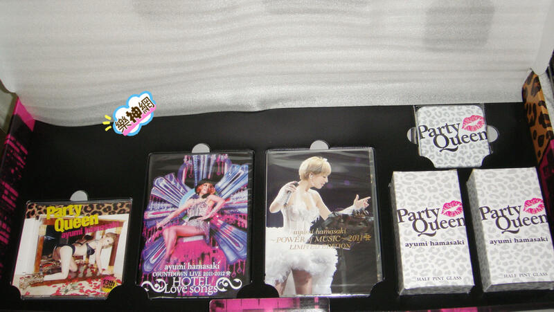 濱崎步Ayumi 派對女王Party queen SPECIAL BOX(日版限定CD+4