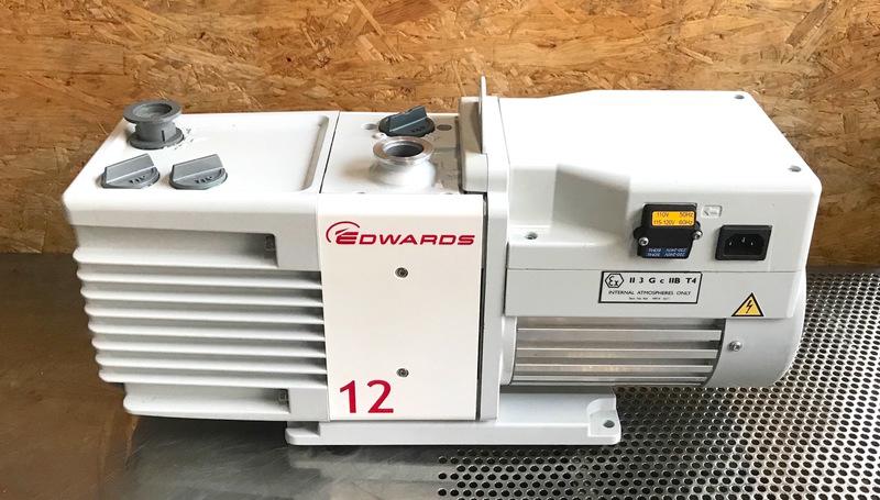 艾德華BOC EDWARDS RV12油式真空幫浦(單相機型)手套箱、冷凍乾燥機、減壓過濾可用