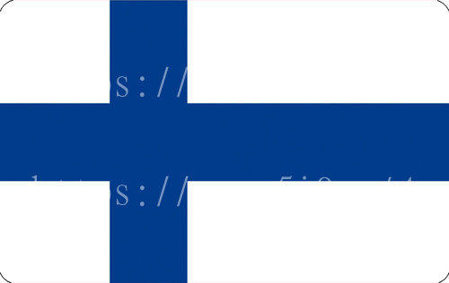 〈世界國旗〉芬蘭 Finland 國旗 卡貼 貼紙