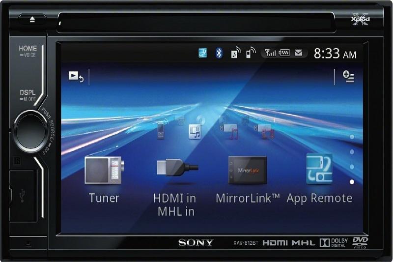【利來小舖】SONY XAV-612BT 6吋 DVD藍芽觸控主機