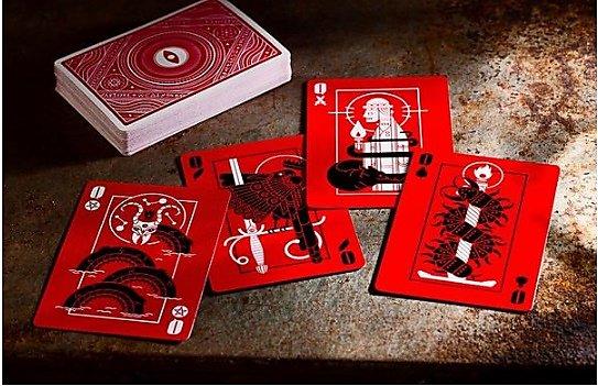 【USPCC撲克】Memento mori red 紅眼 Playing Cards