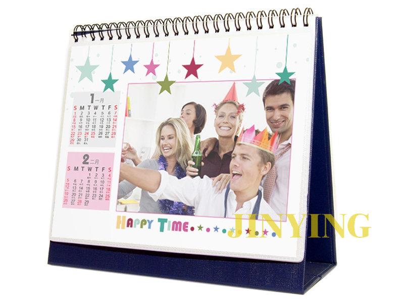 個性化 客製化 印相 三角桌曆 雙月曆 ( 快樂時光 ) 照片桌曆 相片月曆