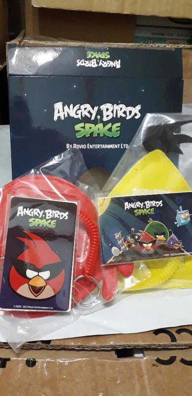 2012 ANGRY BIRDS 限量 悠遊卡套組 全套兩張 附卡套