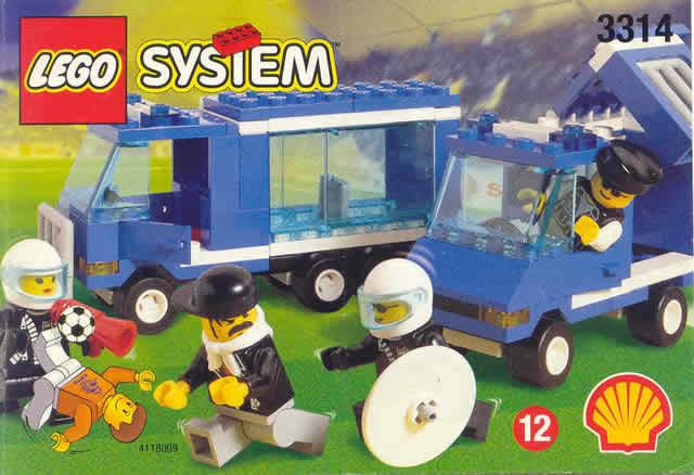 樂高王子 LEGO 絕版 1998年 3314 足球場 保安 保全 警察 Stadium Security